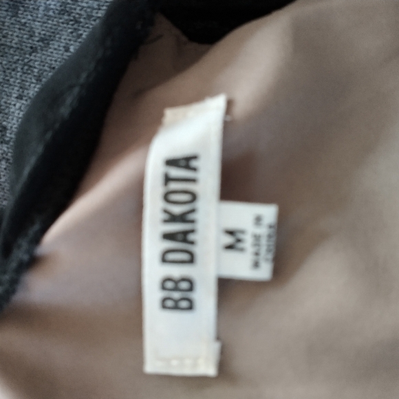 BB Dakota Devlan Black Pleated Special Occasion Dress M - Picture 8 of 11